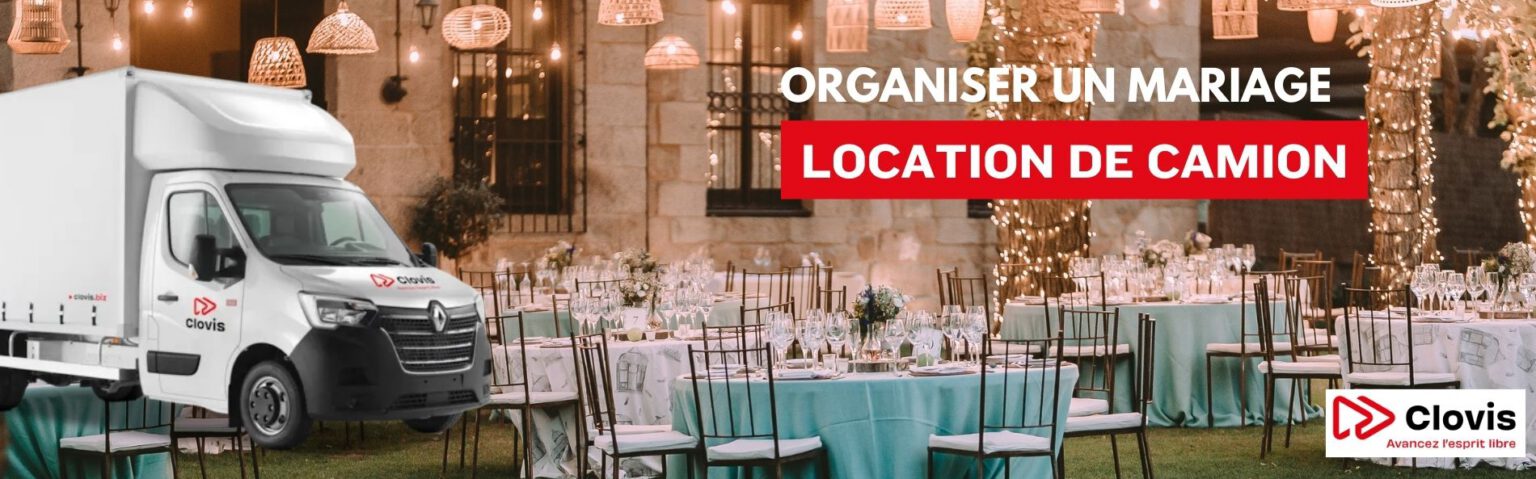 Location de camion pour un mariage à La Réunion
